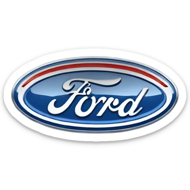 Ford logo sticker