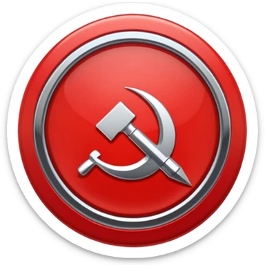 Soviet logo sticker