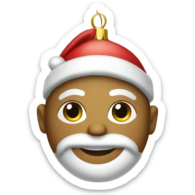 Christmas ornaments  sticker