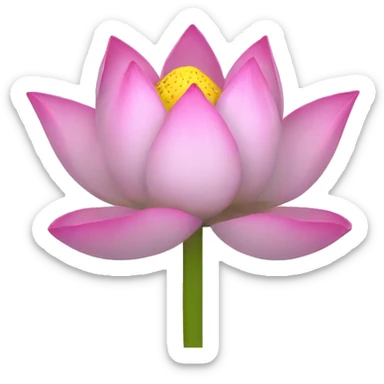 Lotus sticker