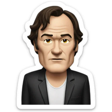 Quentin Tarantino sticker