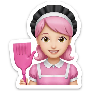 A pink rubber maid sissy MTF sticker