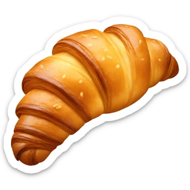 Croissant sticker