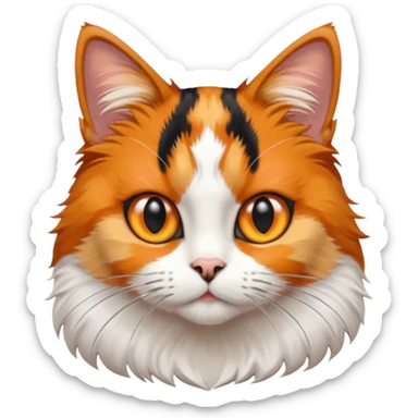 Calico Cat sticker