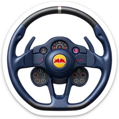 Redbull F1 stearing wheel  sticker