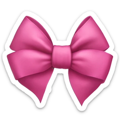 Coquette bow sticker