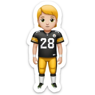 Steelers football Ireland sticker