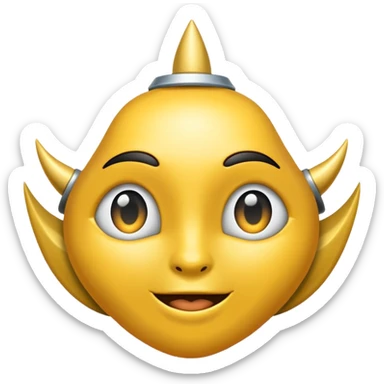 pasame un emoji de una mancuerna minimalista sticker