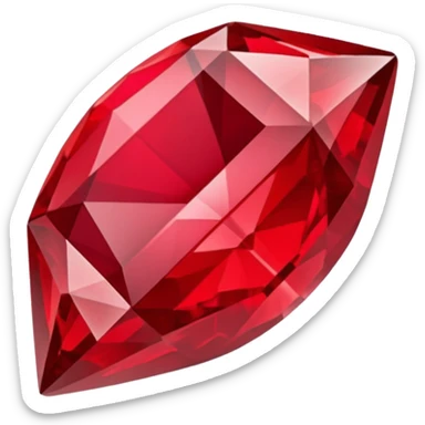 rupee ruby sticker