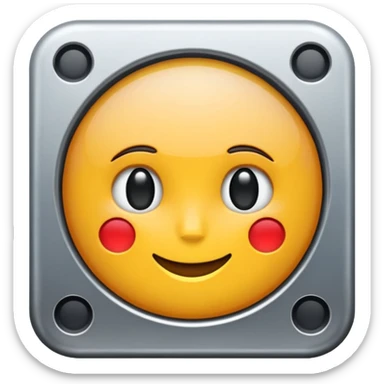 mac os icon physical film photography sticker