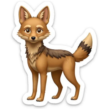 jackal sticker