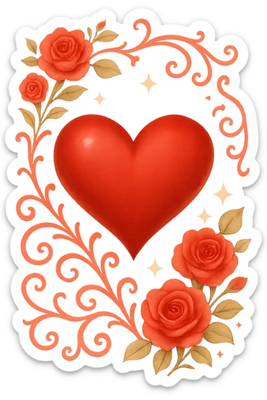 Remove the background, keep only the love object, no background, in gpt-image-1-xV0cMQyD3gM style. sticker
