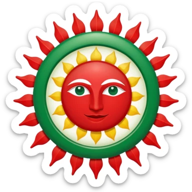 Kürdistan bayrağı sticker