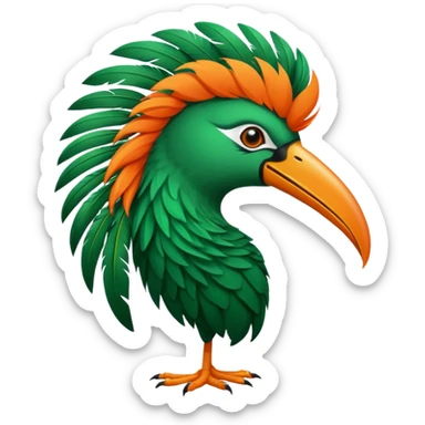 university of miami ibis sticker