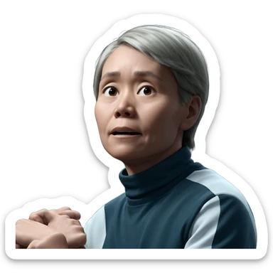 solo boy portrait sticker