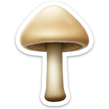 long object with mushroom tip at the end sticker