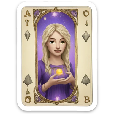 tarot sticker