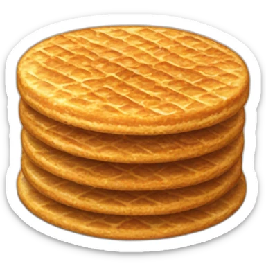 stroopwafel sticker