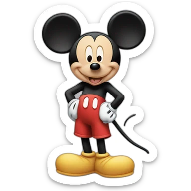 Mickey Mouse sticker