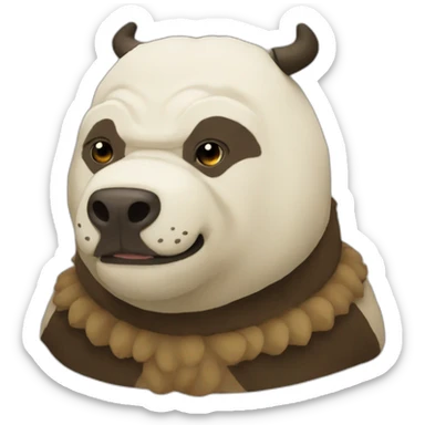 appa from the last airbender sticker