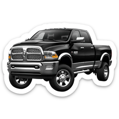 Dodge Ram Dually sticker