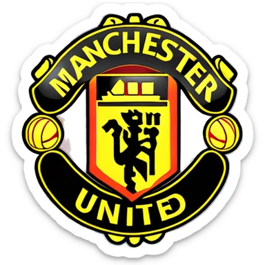 Logo Manchester United  sticker