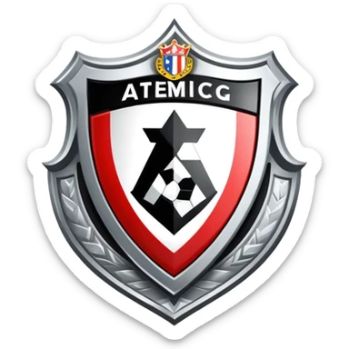 Gostaria de um emoji do escudo do clube atlético-mg  sticker