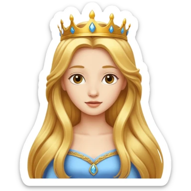 young princess sticker