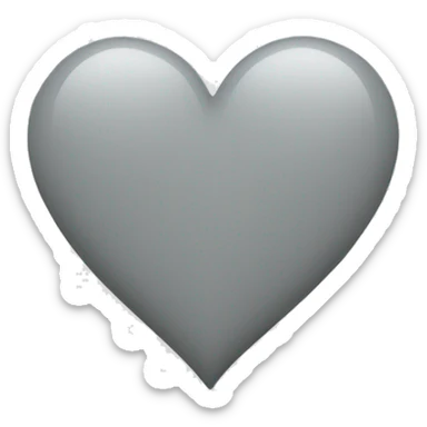 Heart-coloured-light-gray sticker