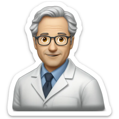 Jean LIEBER, a researcher and professor at Charlemagne's Institute of Technology sticker