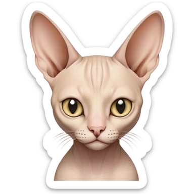 Sphinx cat sticker