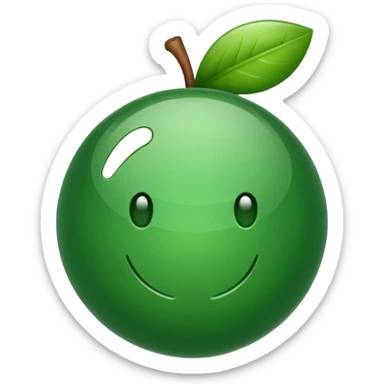 tick  icon green color sticker