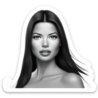 adriana lima sticker
