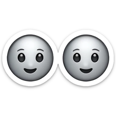 Stud earrings sticker