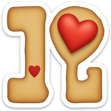 I heart symbology sticker