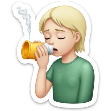 Vomiting  sticker