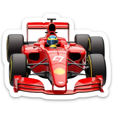 formula 1 car sticker