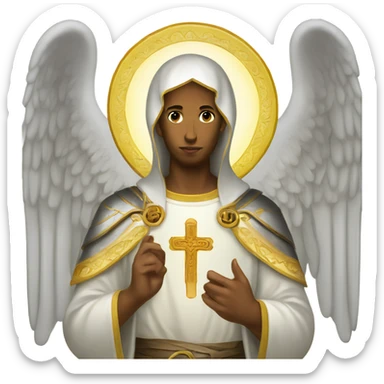 Orthodox Icon archangel  sticker