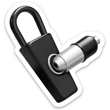 black coach's whistle sticker