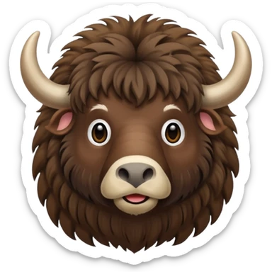 Musk Ox sticker
