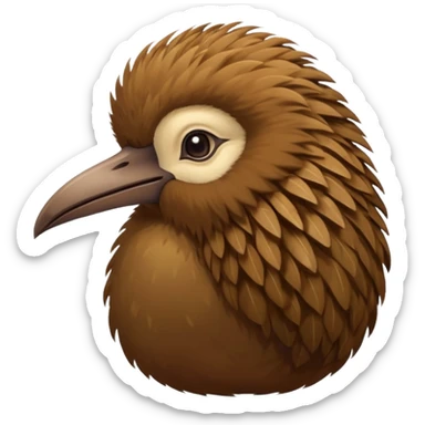 Kiwi bird sticker