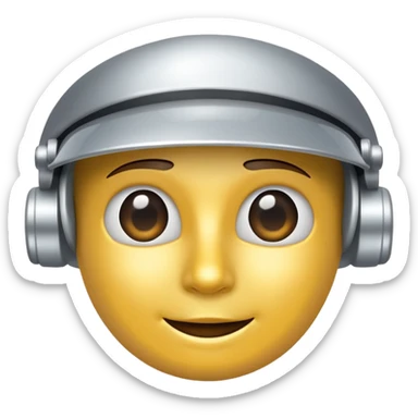 do default text "visor" sticker