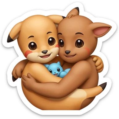 pokemon love sticker