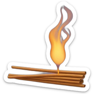 Incense sticker