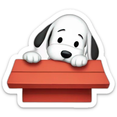 Snoopy sticker