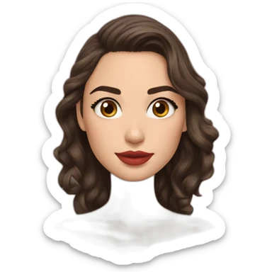 gal-gadot-cabelo-liso sticker