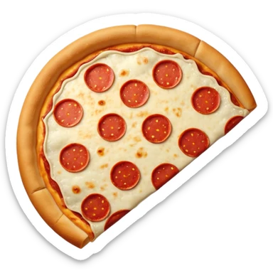 slice pepperoni pizza sticker