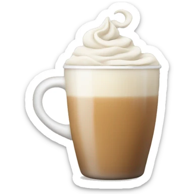 Chai latte sticker