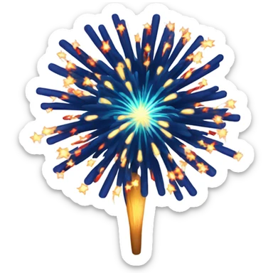 fireworks sticker