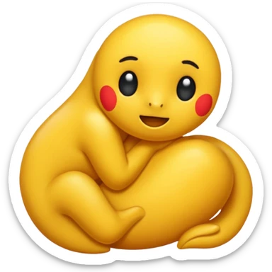 Naked black woman rubbing her pussy naked sticker